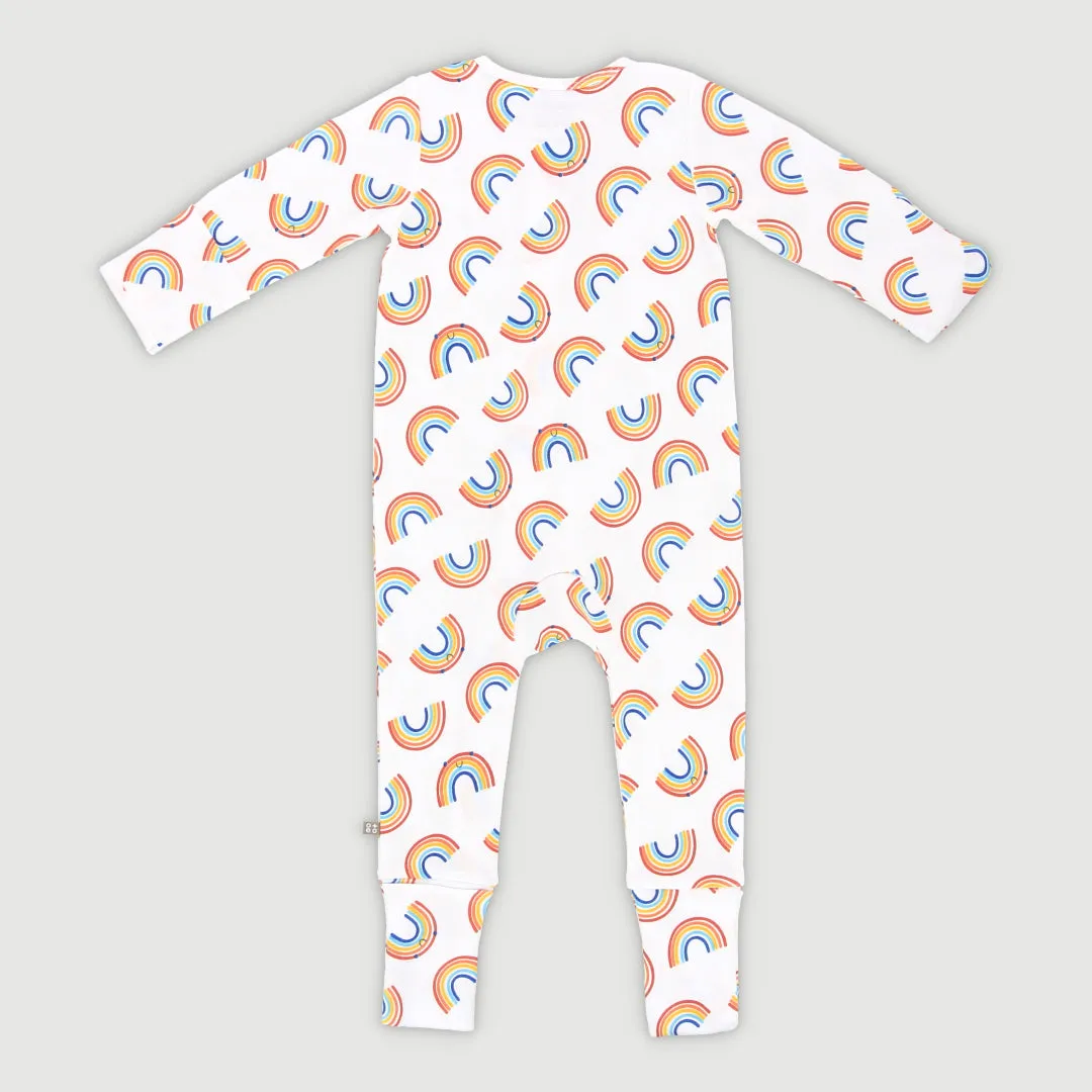 Happy Days Baby Zippy Jumpsuit (Rainbow)