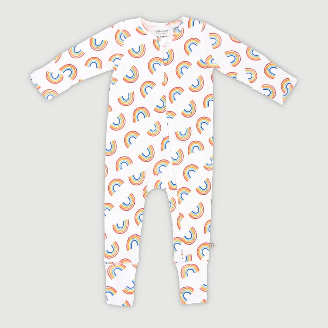 Happy Days Baby Zippy Jumpsuit (Rainbow)