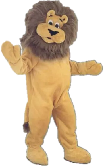 Happy Lion Mascot Costume