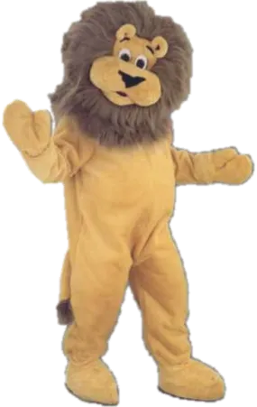 Happy Lion Mascot Costume