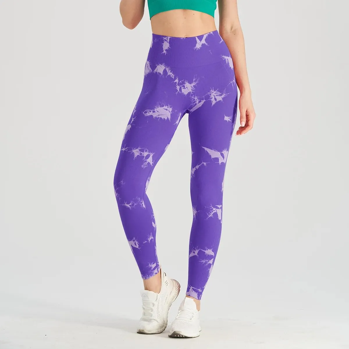 High Waist Butt Lift Tie-Dye Leggings