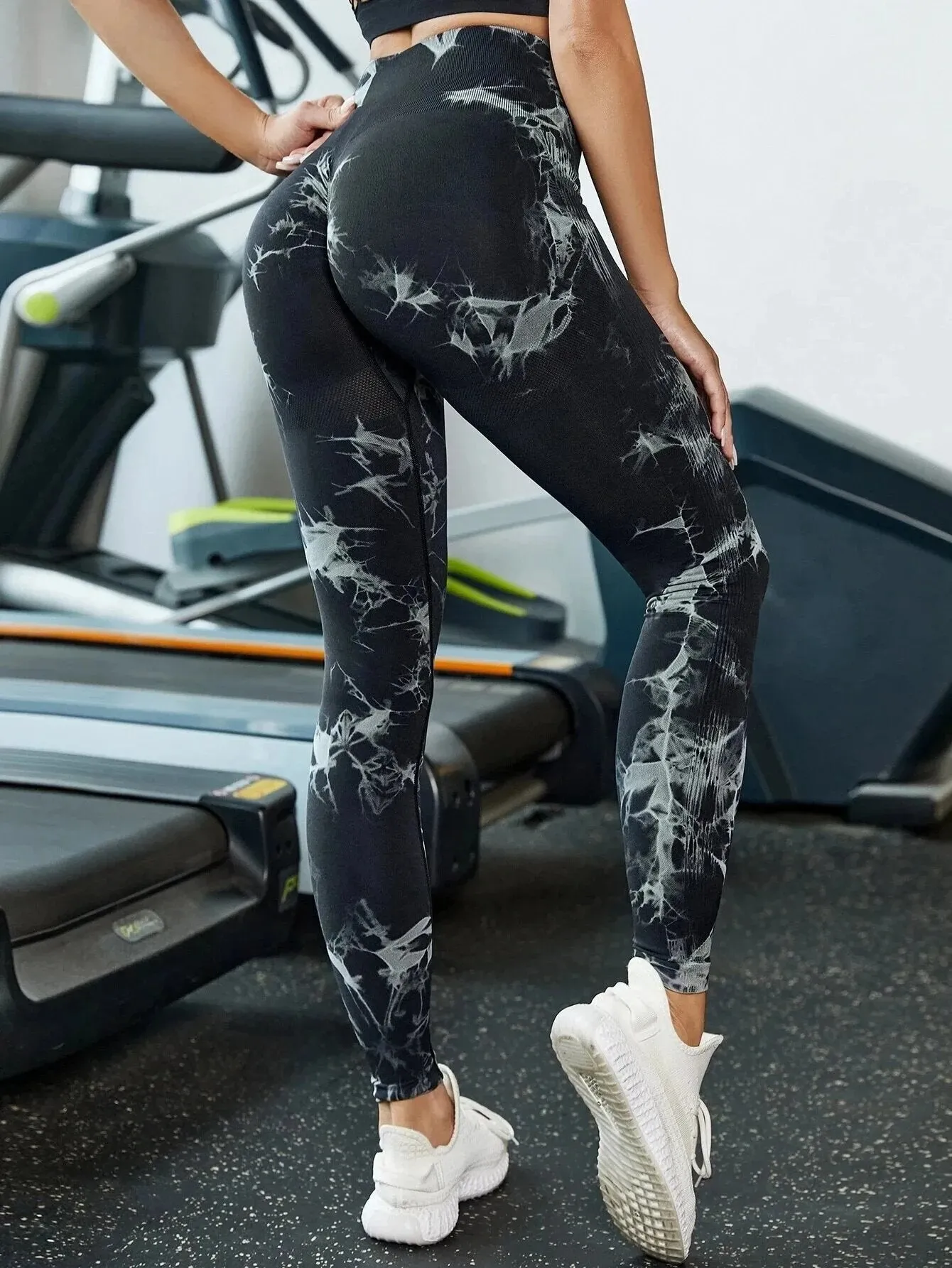 High Waist Butt Lift Tie-Dye Leggings