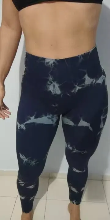 High Waist Butt Lift Tie-Dye Leggings