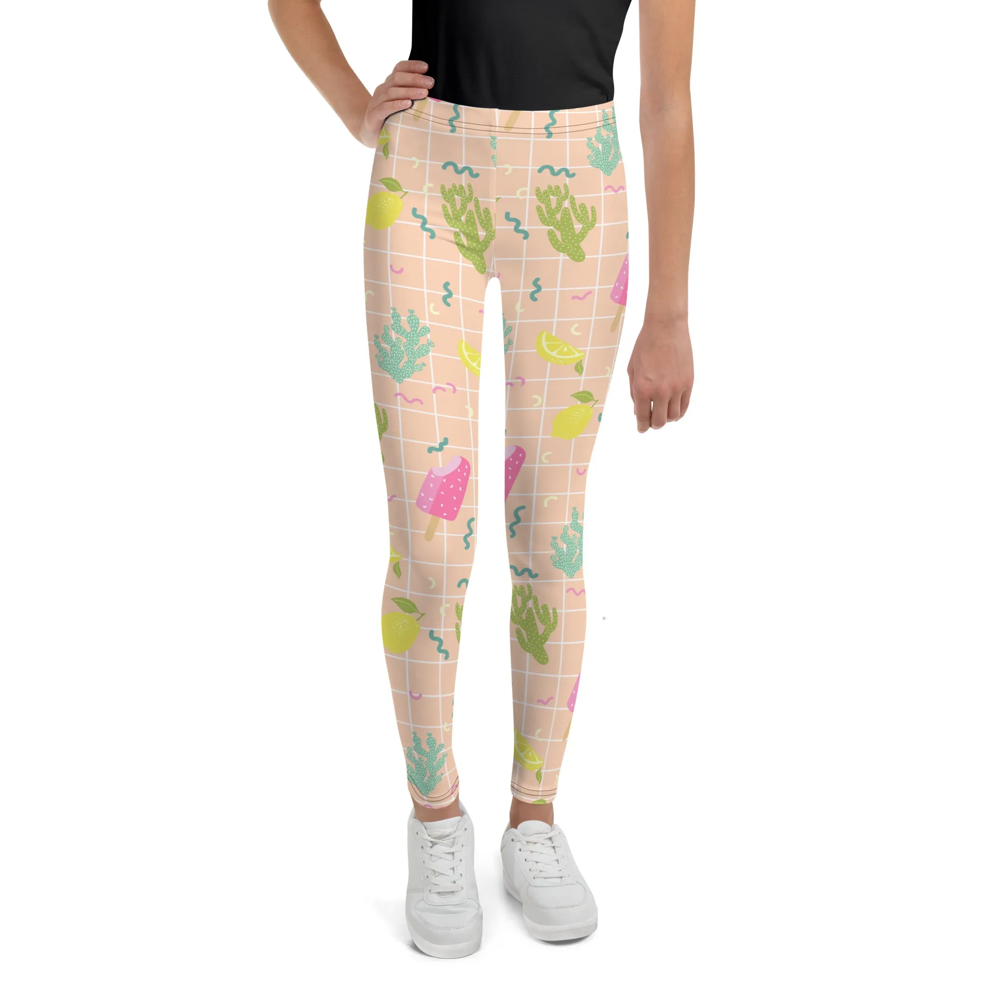 Ice Cream Youth Girl's Leggings sizes 8,10,12