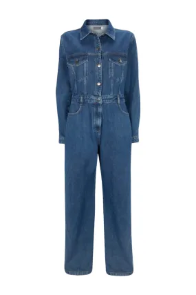 Indigo Denim Jumpsuit