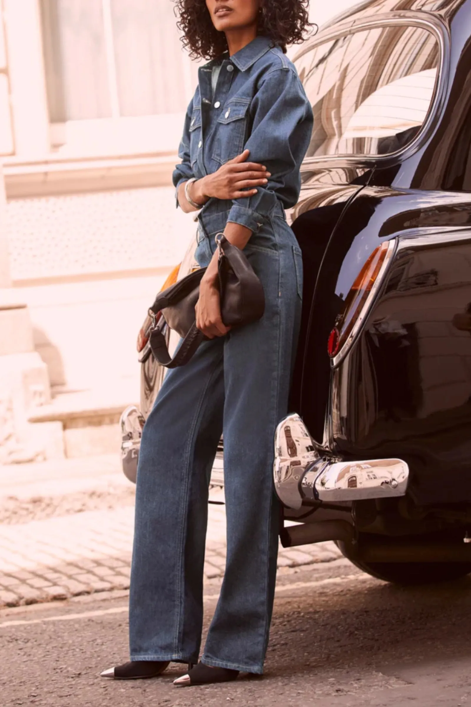 Indigo Denim Jumpsuit