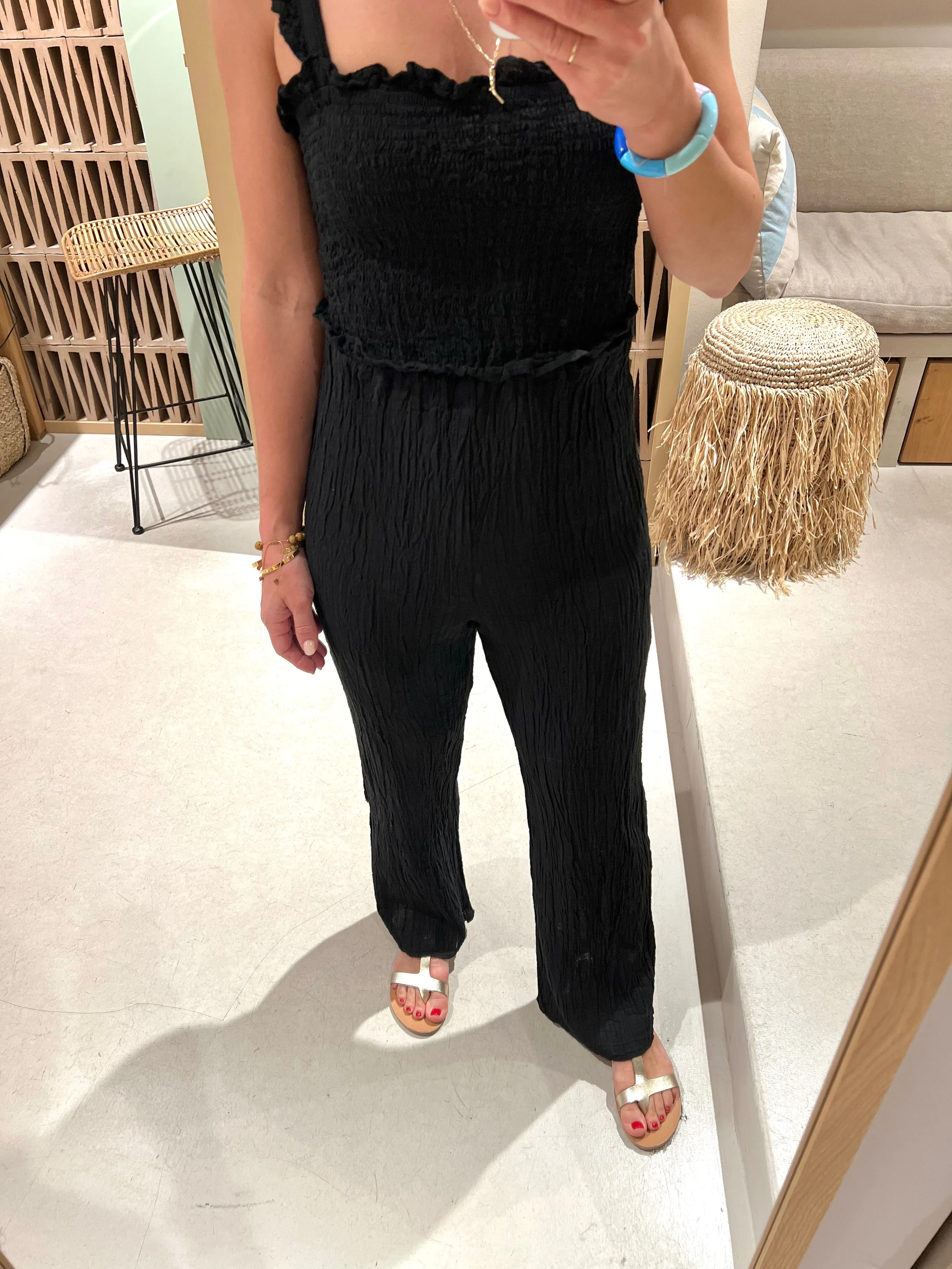 JUMPSUIT "ELENI" BLACK