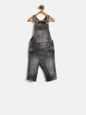 Juniors by Lifestyle Girls Grey Dungarees