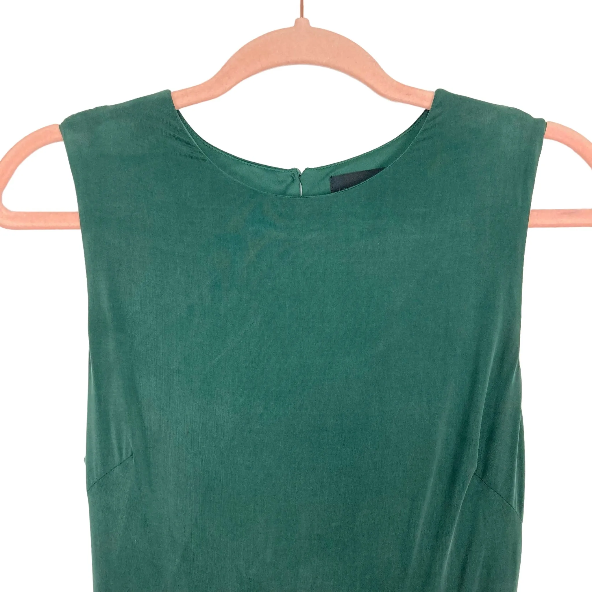 Kendall   Kylie Green Exposed Back Jumpsuit- Size S (see notes)