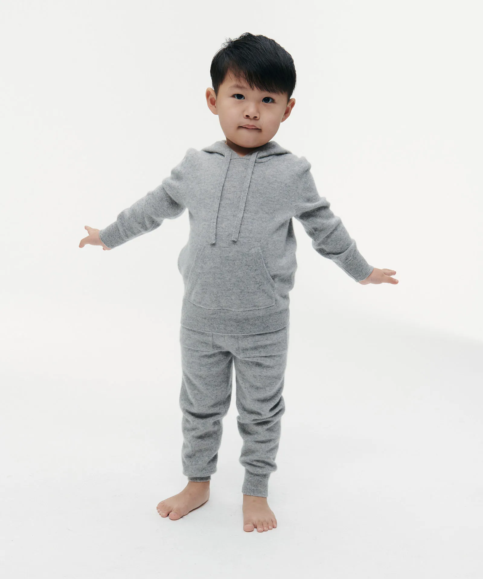 Kid's Signature Cashmere Hoodie Jogger Set