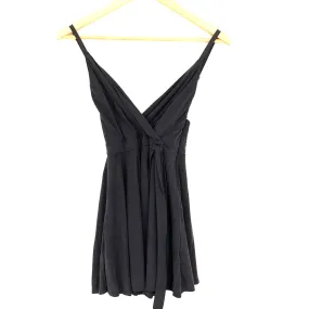 Kimchi Blue Black Soft Faux Wrap Romper- Size XS