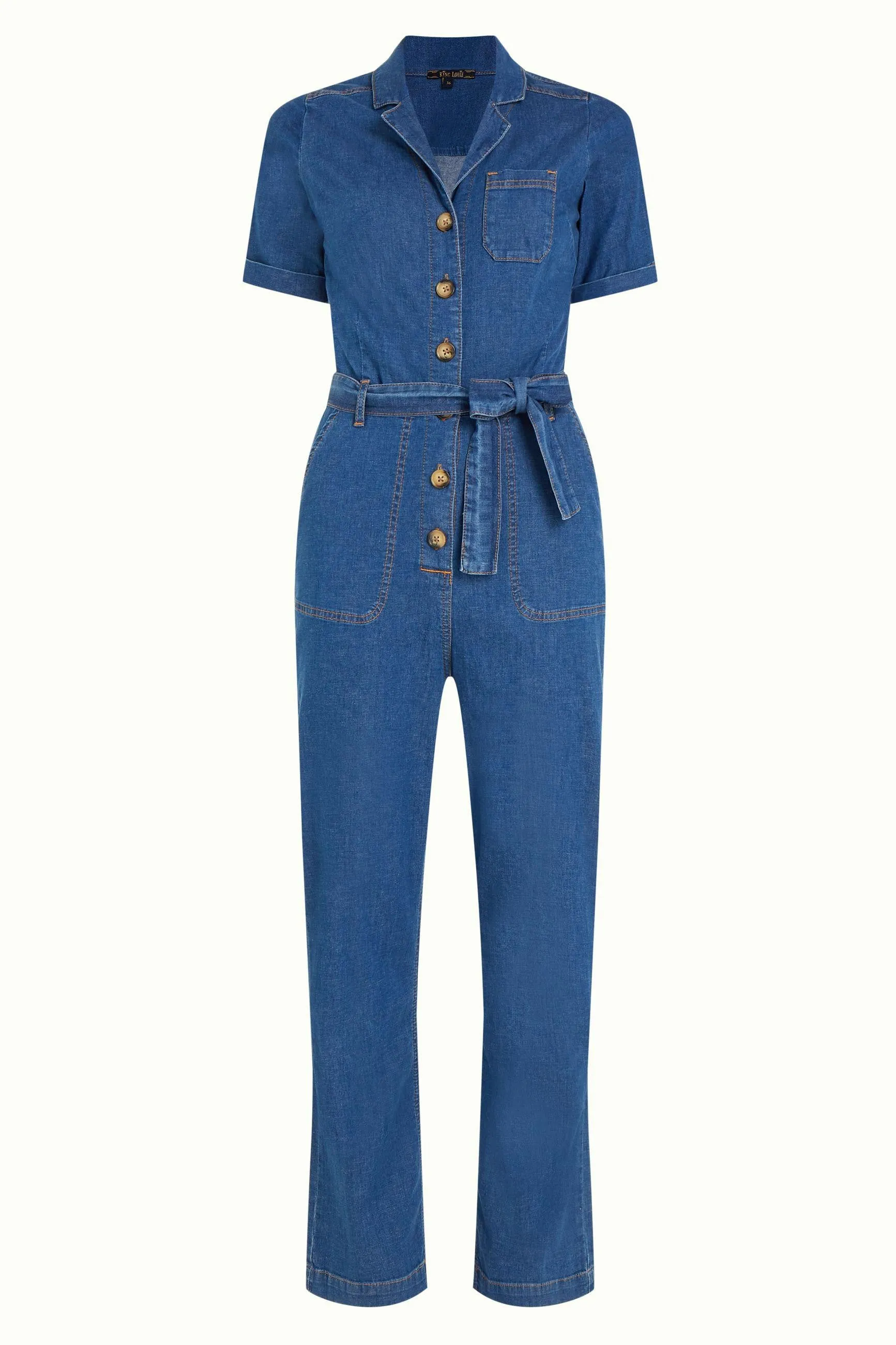 King Louie Gracie Jumpsuit - Chambray