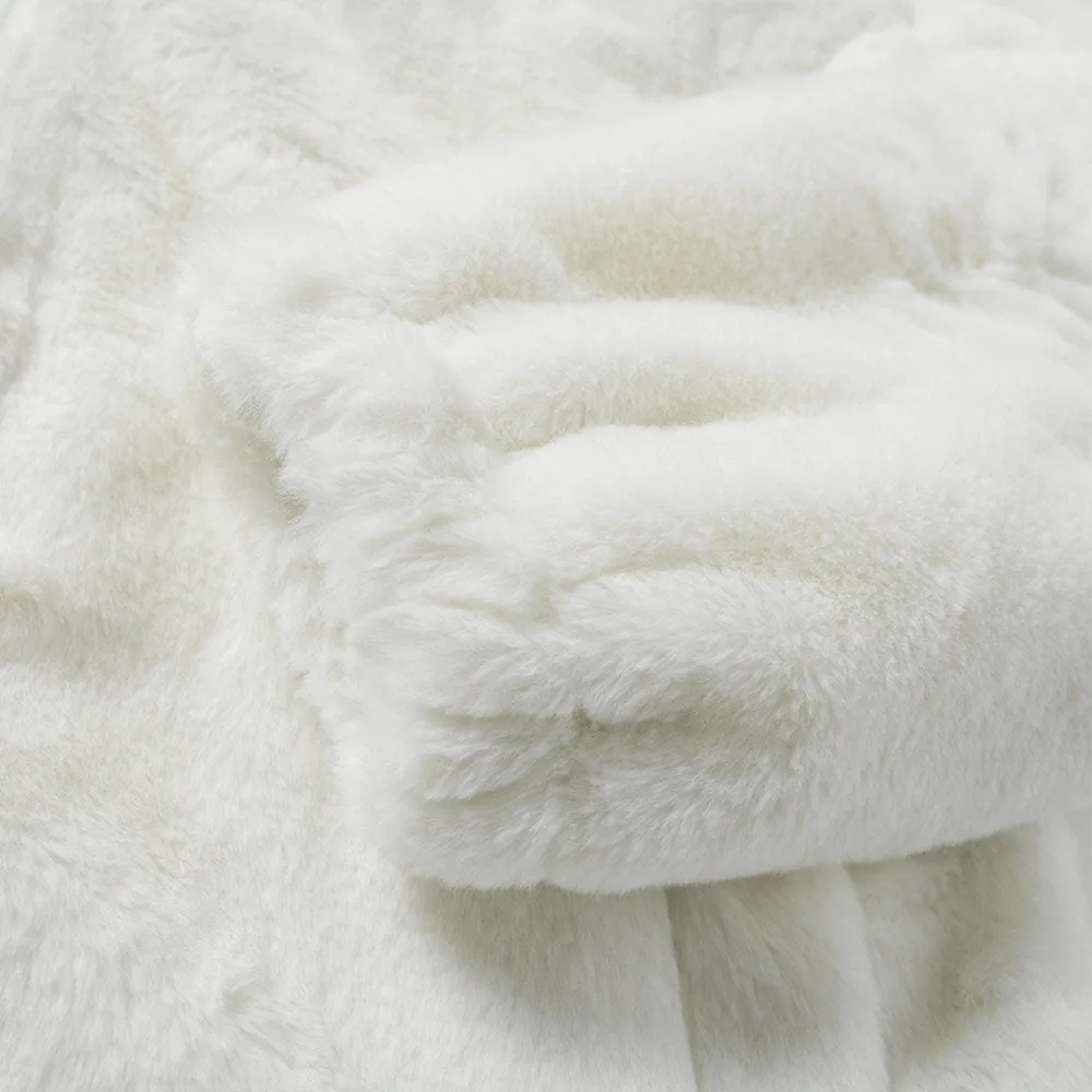 KOR Special Edition Rabit Fur Oversized Coat