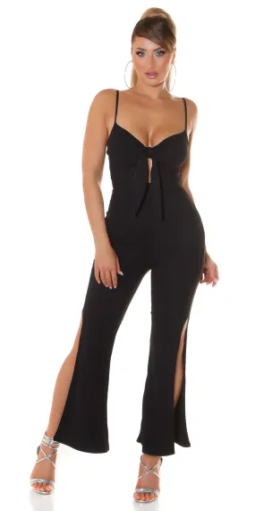 Koucla Fashion Jumpsuit With Leg Slit