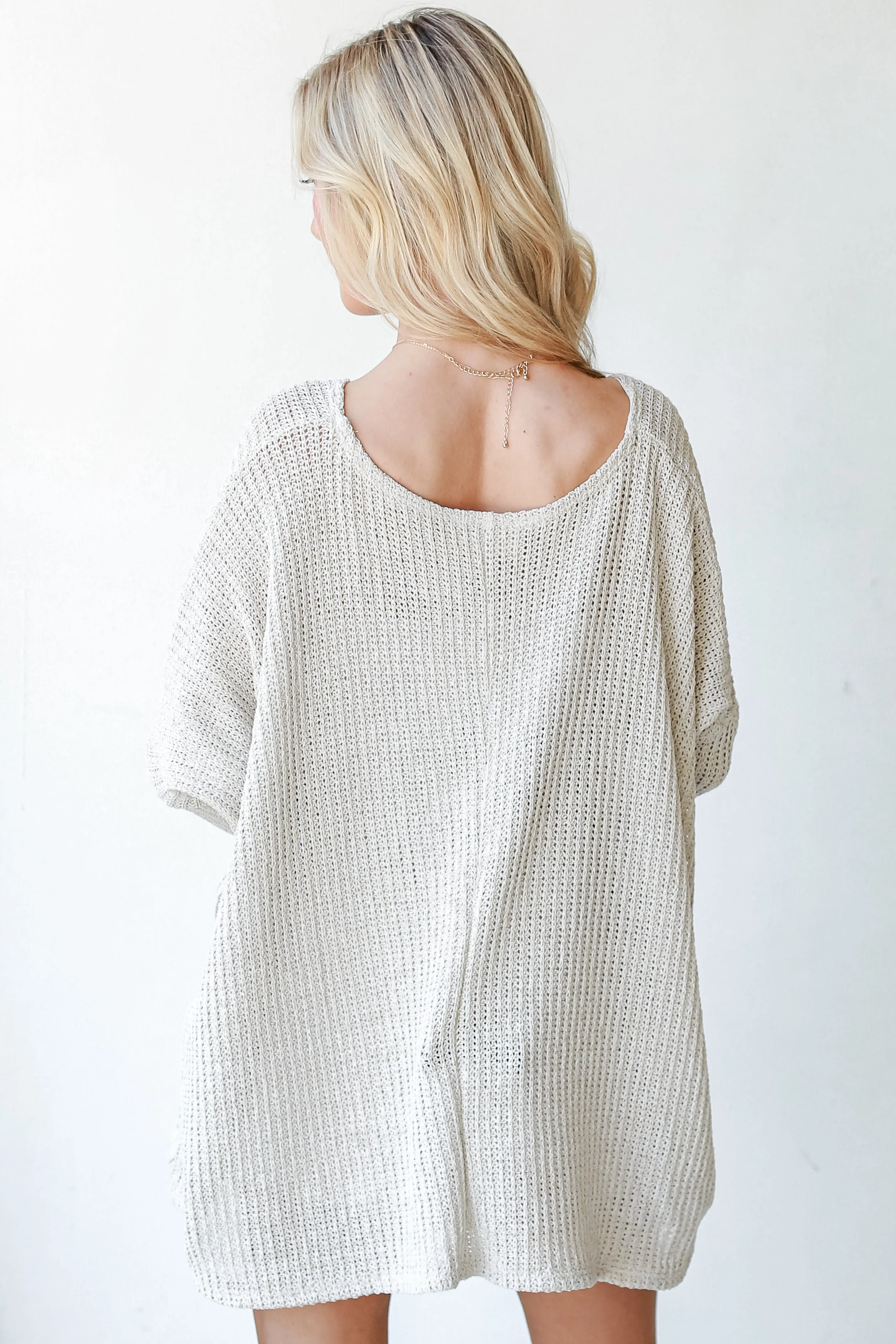 Let's Get Away Loose Knit Sweater