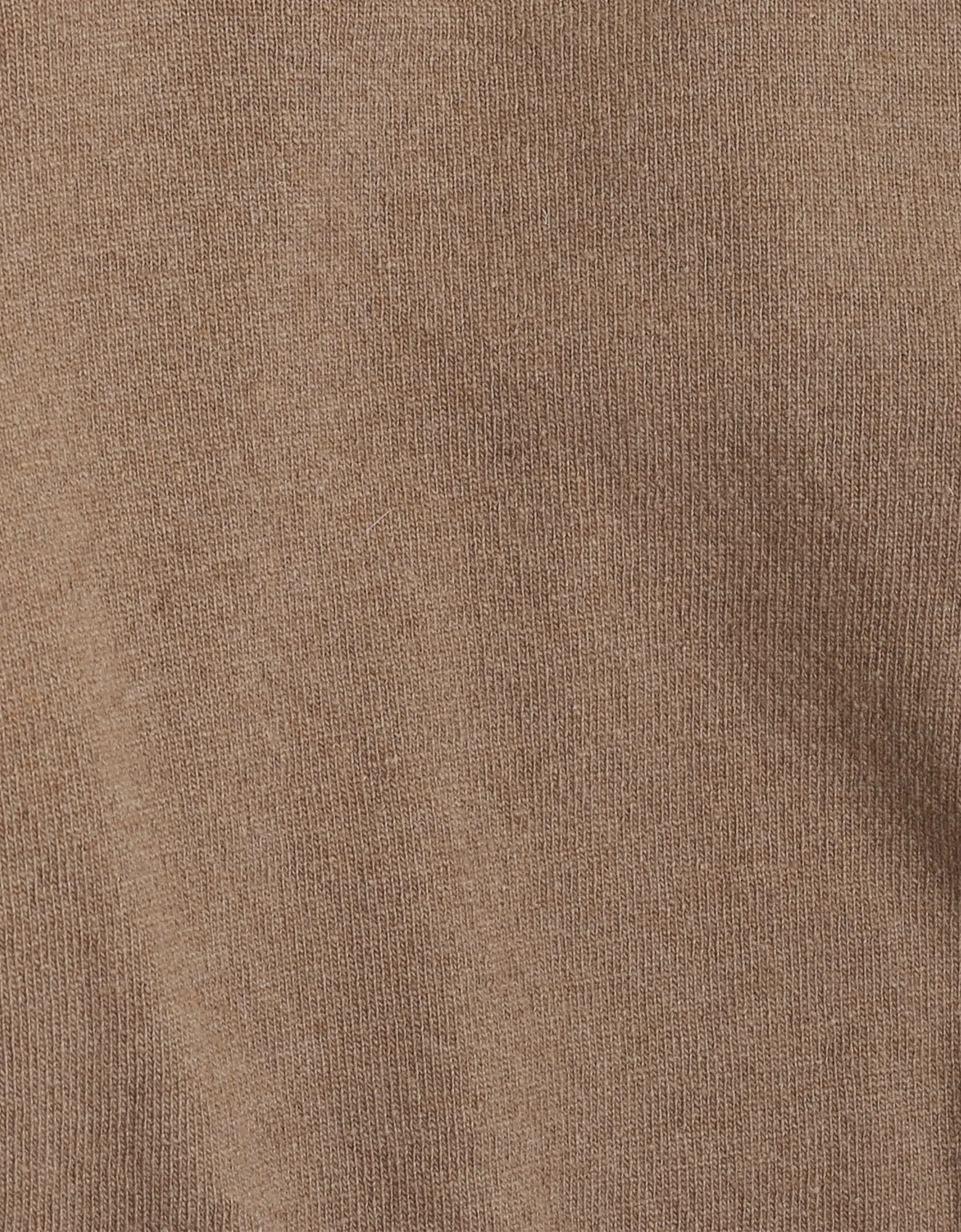 Light Merino Wool Crew - Warm Taupe