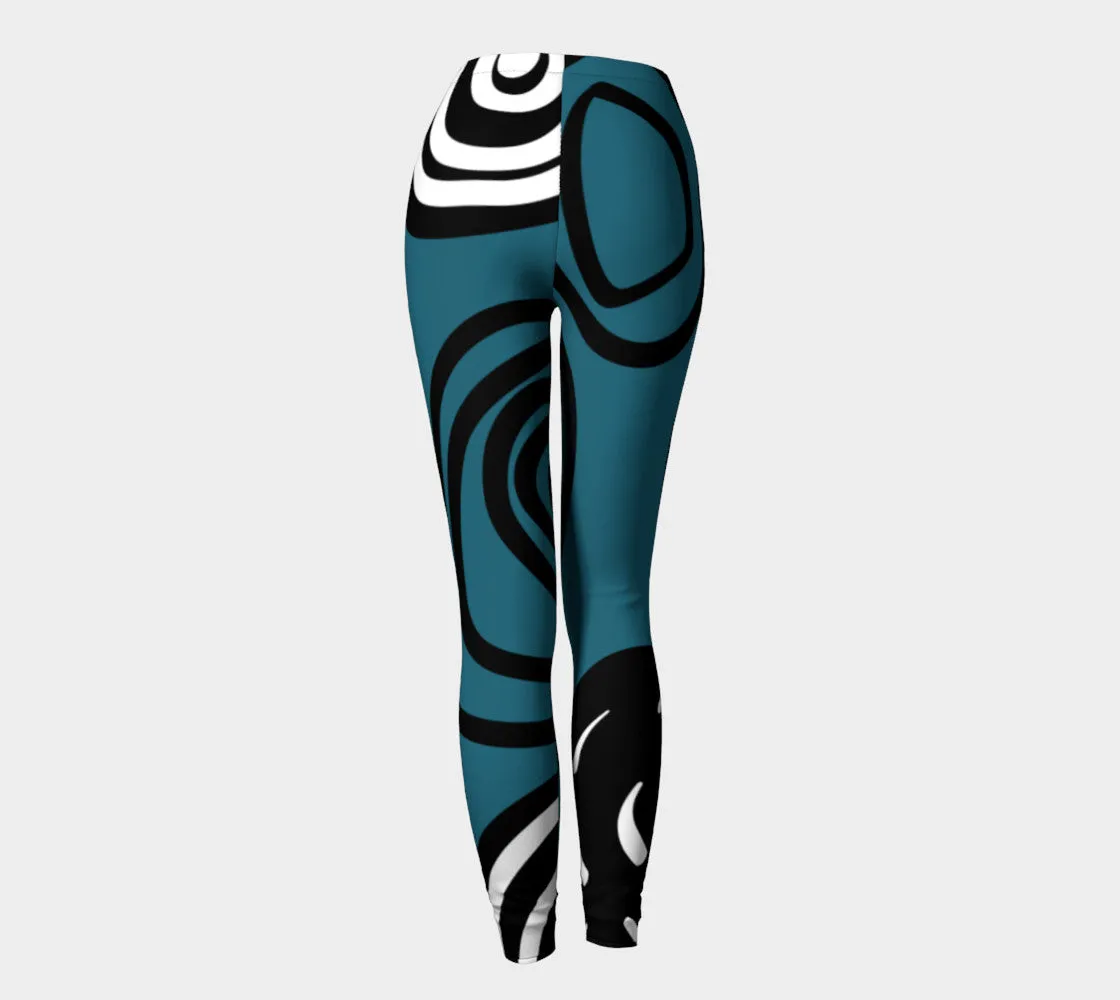 Loopyloop Teal Leggings