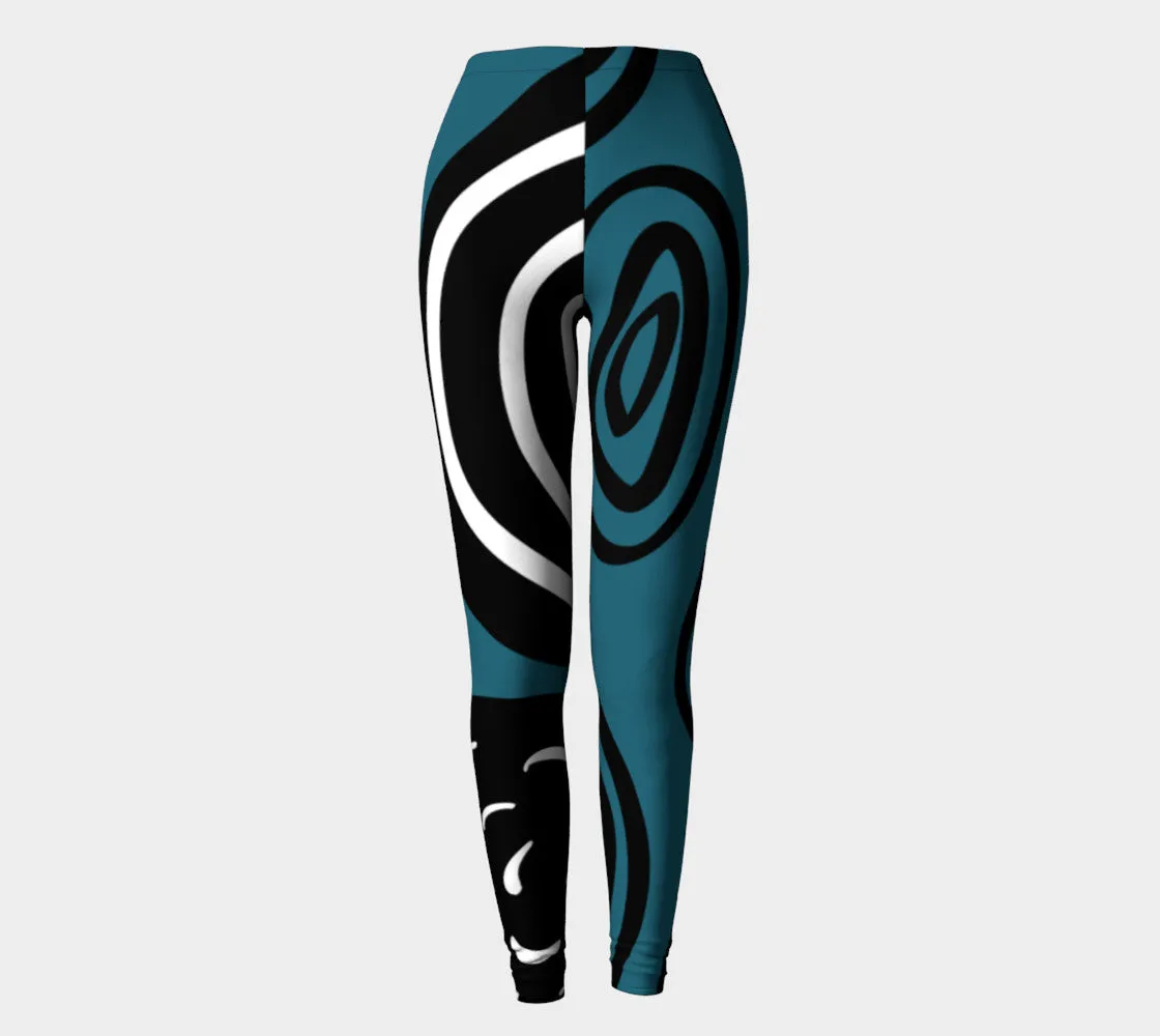 Loopyloop Teal Leggings