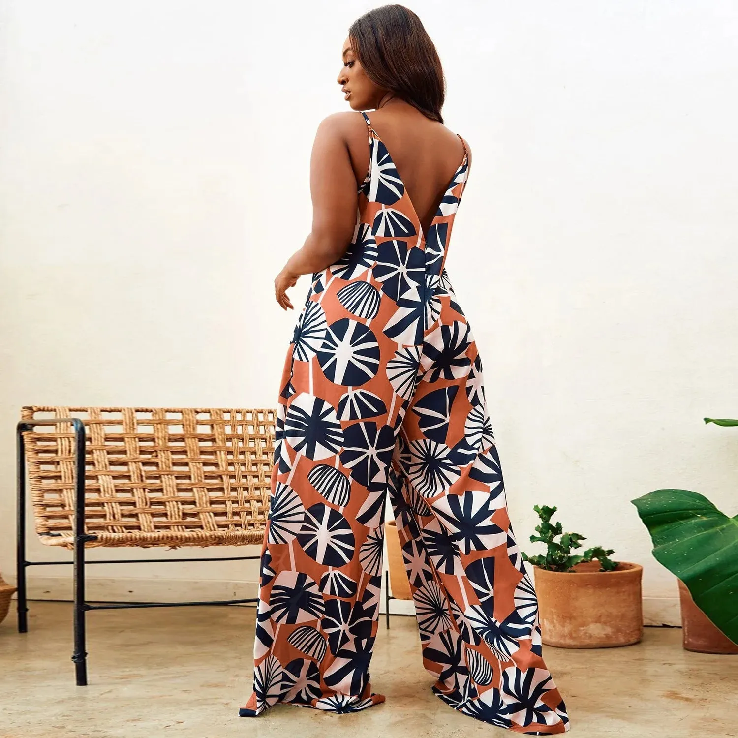 Loose Halter Jumpsuit