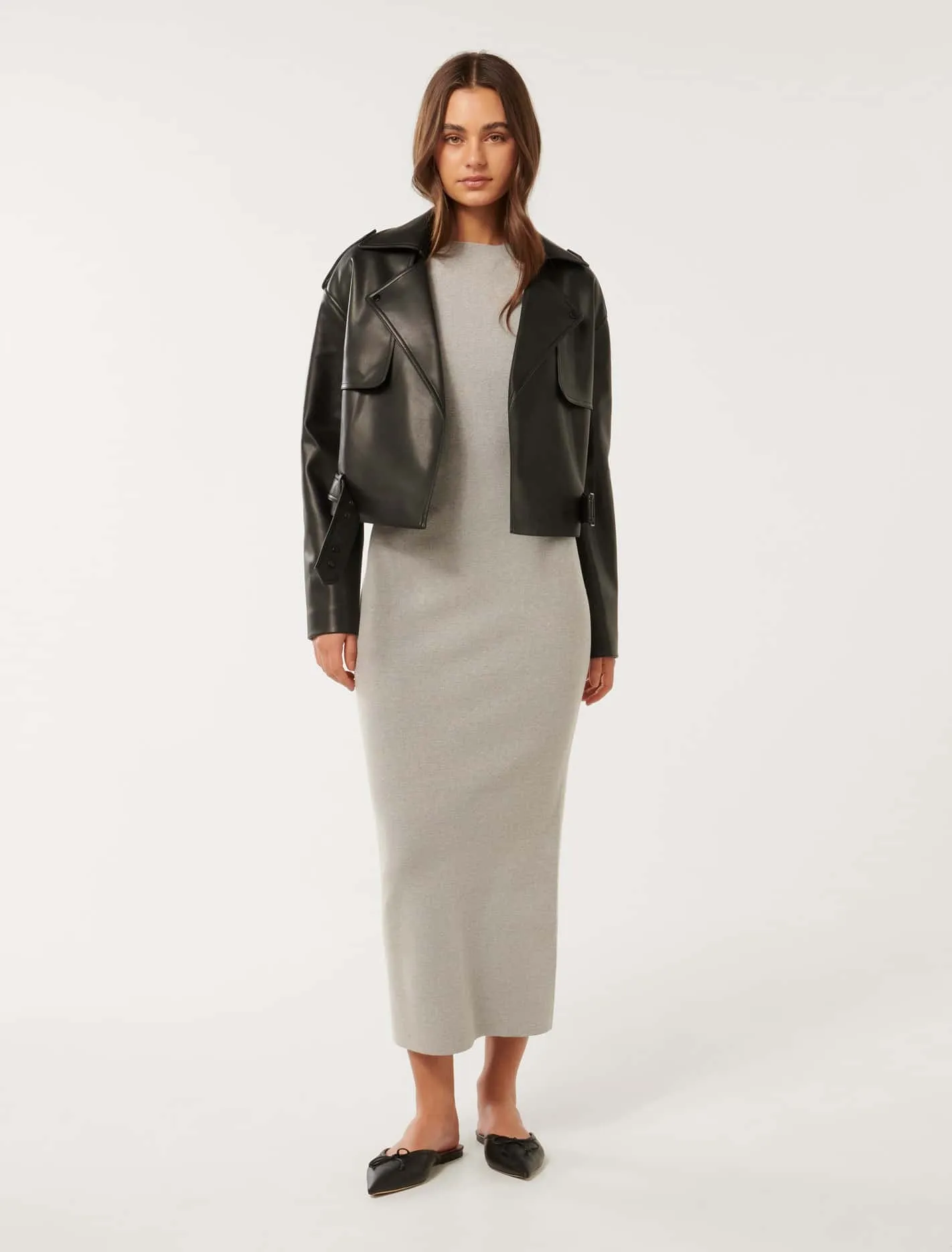 Lorri Pu Cropped Trench Coat