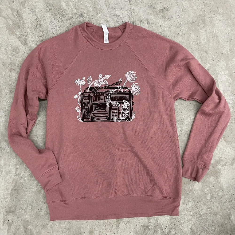 Lost & Found: Boombox Pullover Crewneck Fleece