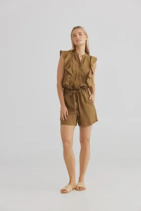 Mandalay Basil Jumpsuit