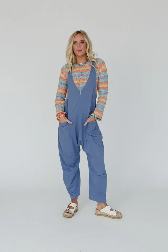 Marina Bay Jumpsuit - Blue