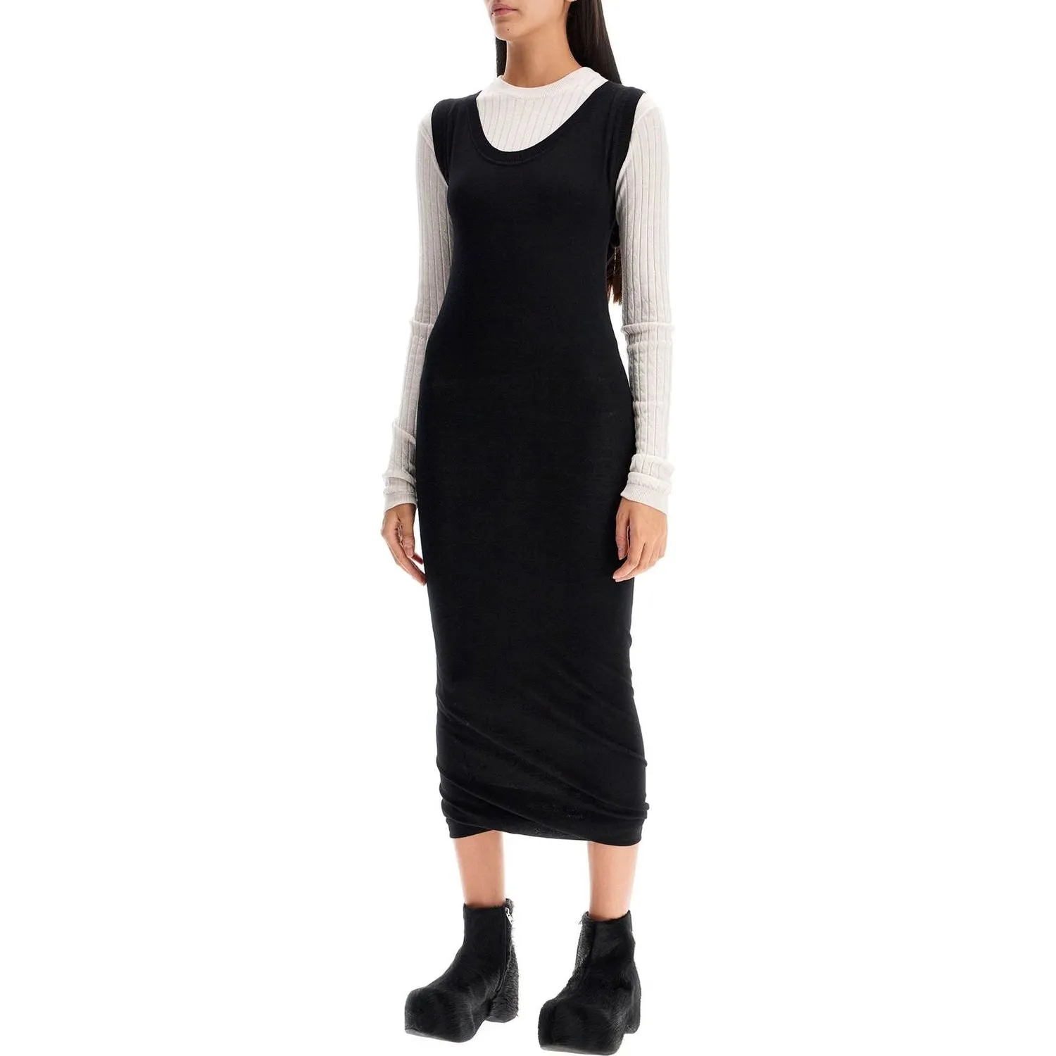 Marni layered knit dress