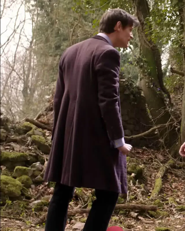 Matt Smith Dr. Who S07 Purple Coat