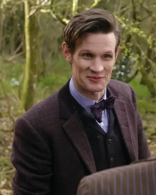 Matt Smith Dr. Who S07 Purple Coat