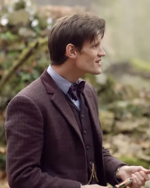 Matt Smith Dr. Who S07 Purple Coat