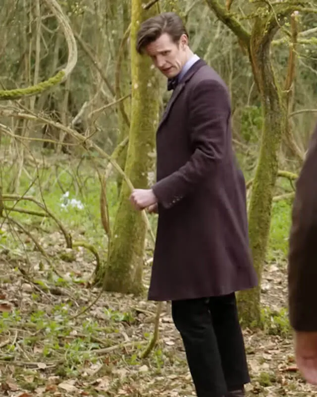 Matt Smith Dr. Who S07 Purple Coat