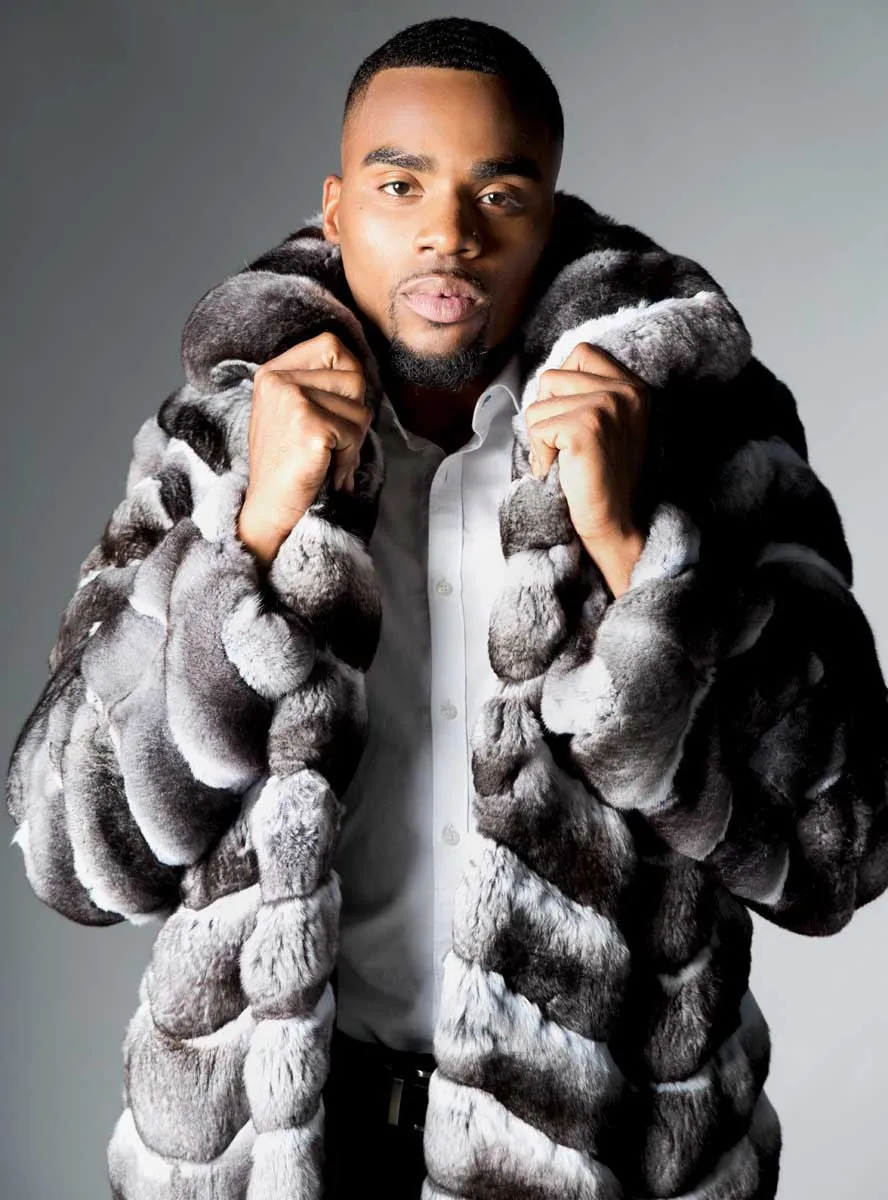 Men's Chinchilla Fur Coat