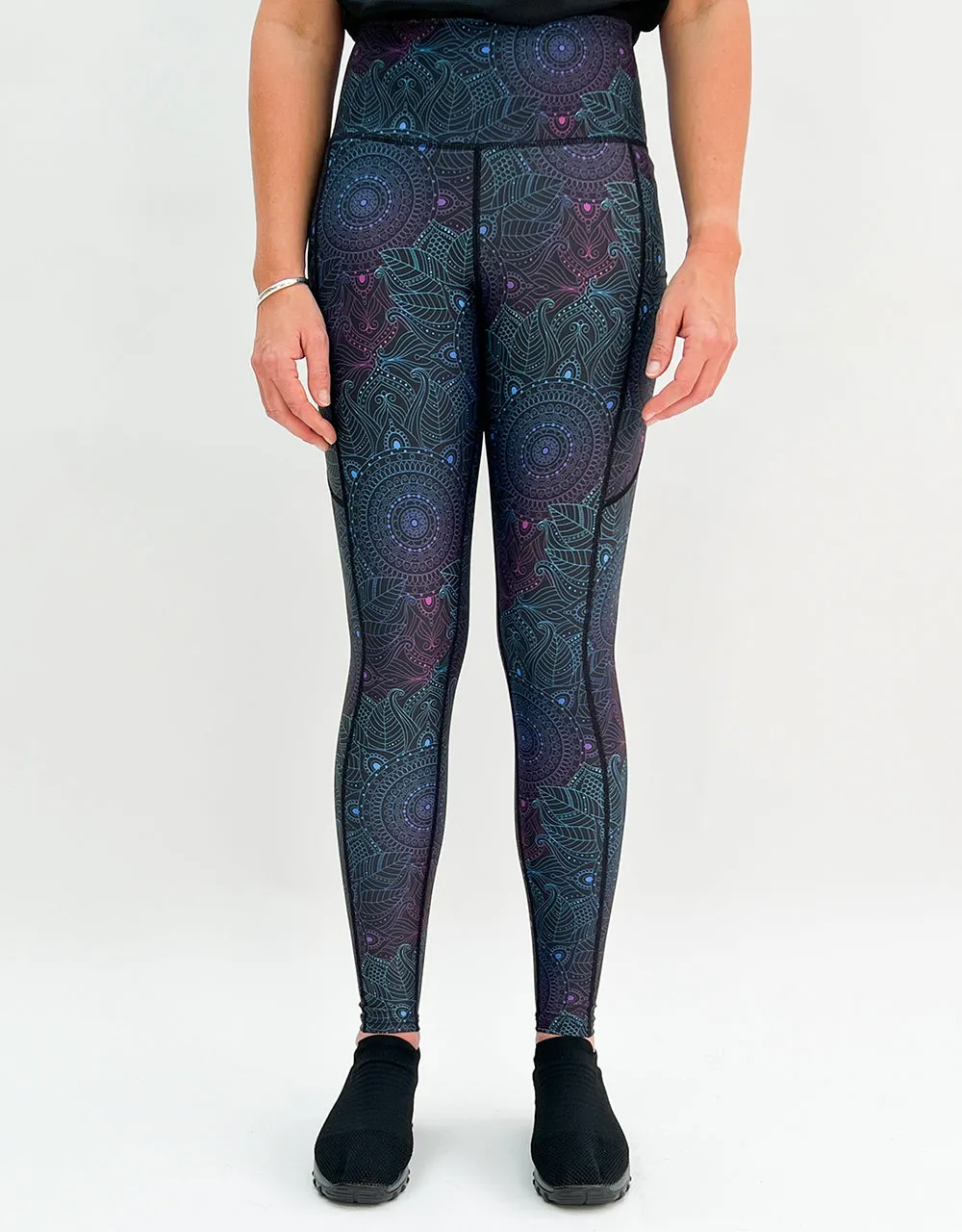 Midnight Mandala Activewear   Pockets