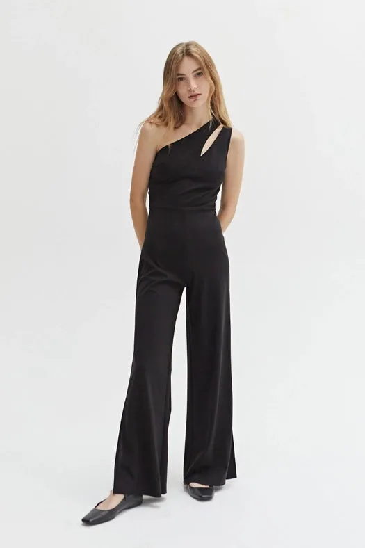 Molly One Shoulder Jumpsuit