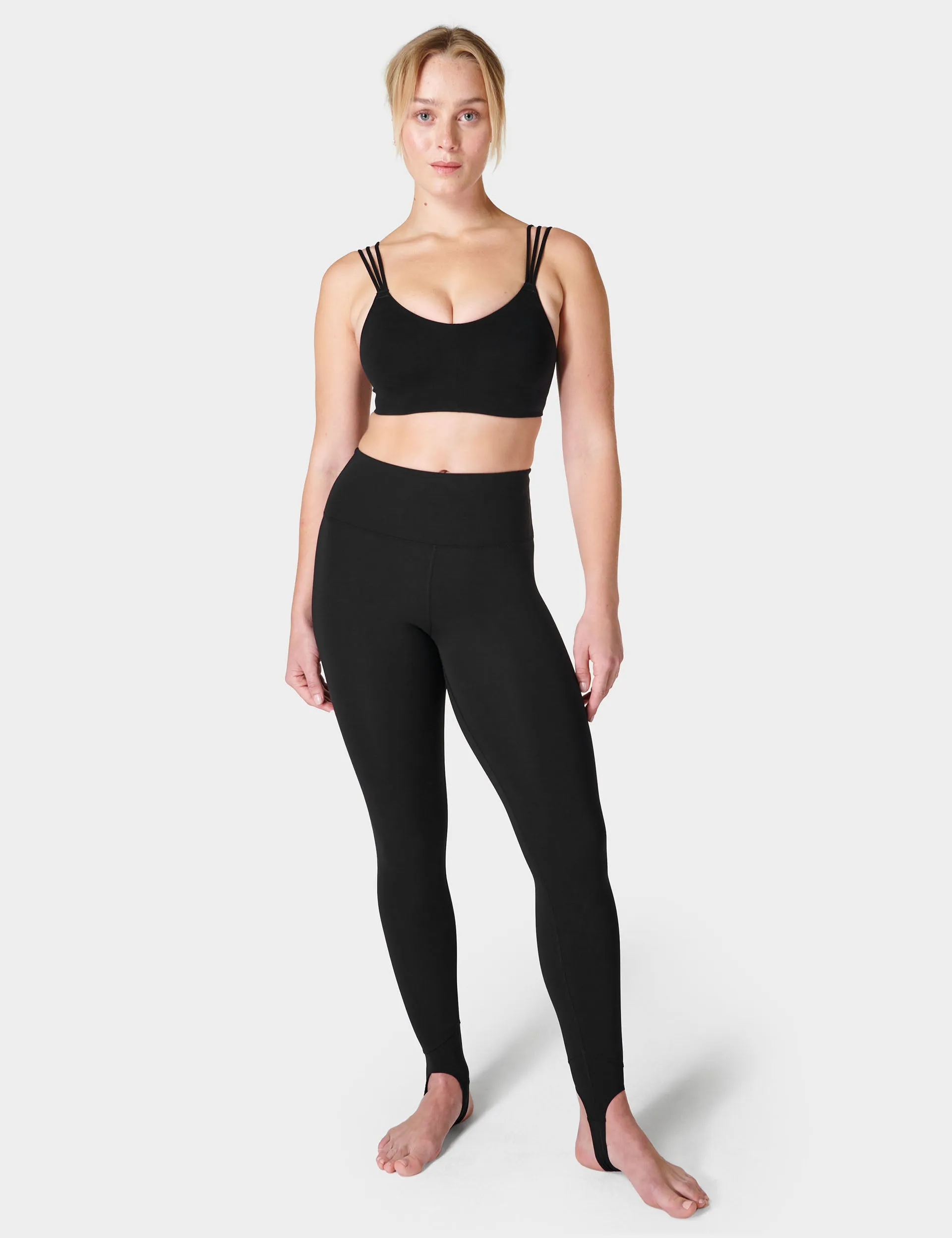 Orbit Stirrup Leggings - Black