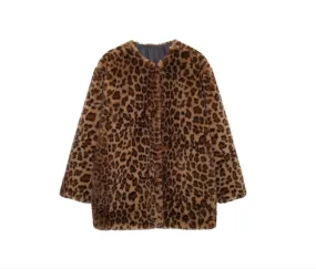 Phoebe Leopard Coat