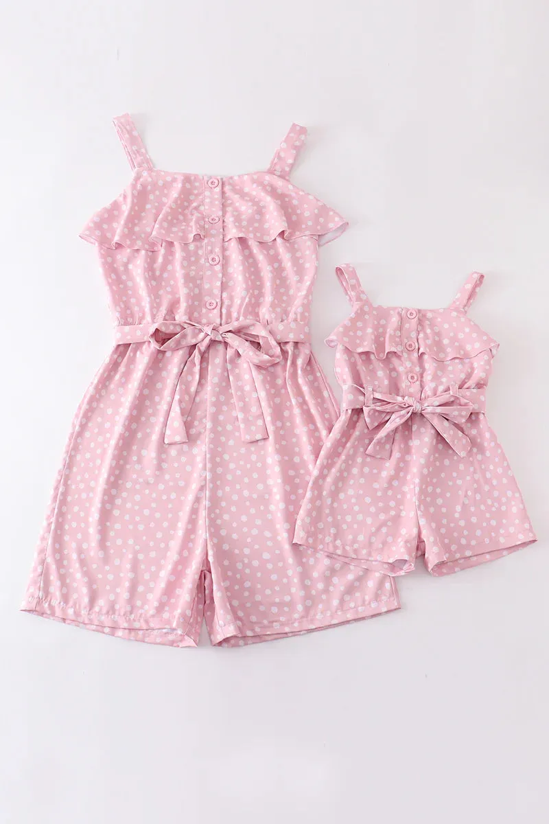 Pink Dot Mommy & Me Jumpsuits