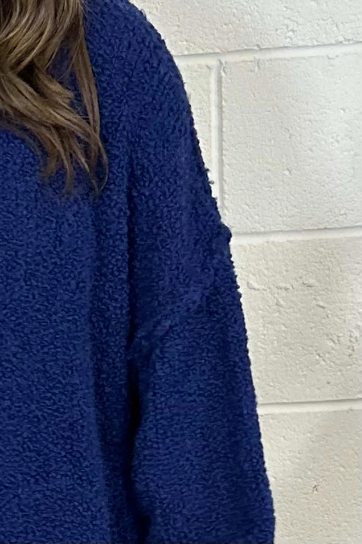 Prue Seam Detail Jumper Royal Blue