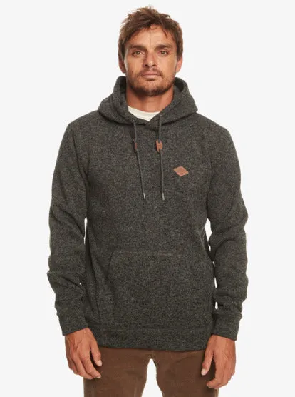 Quiksilver Keller Hooded Sweatshirt-Dark Grey Heather