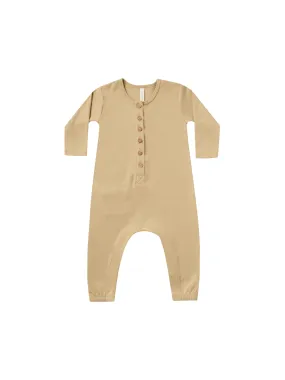 Quincy Mae - Longsleeve Jumpsuit (Honey)