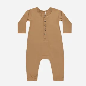 Quincy Mae - Organic Long Sleeve Jumpsuit - Golden