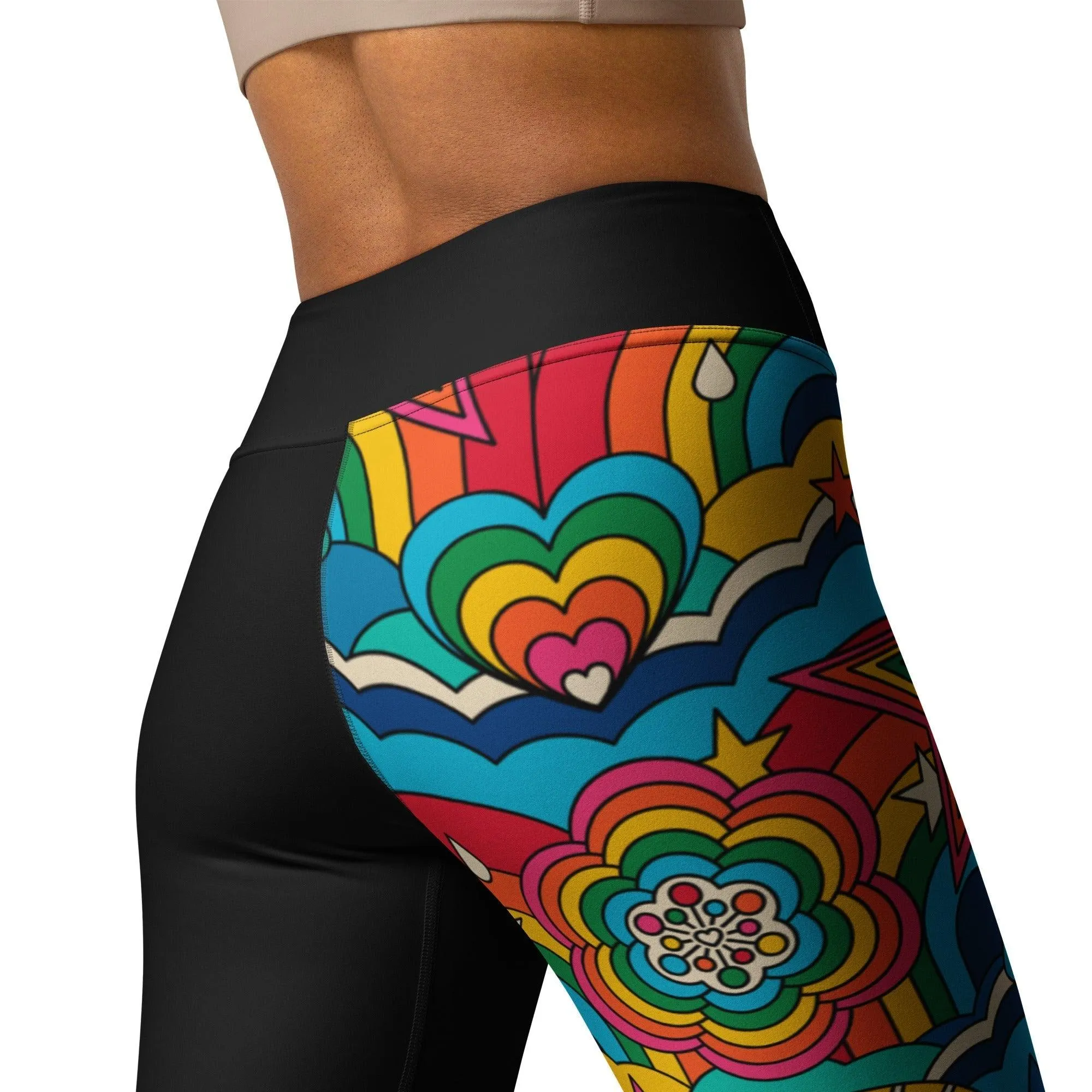 RAINBOW RAVE - Yoga Leggings