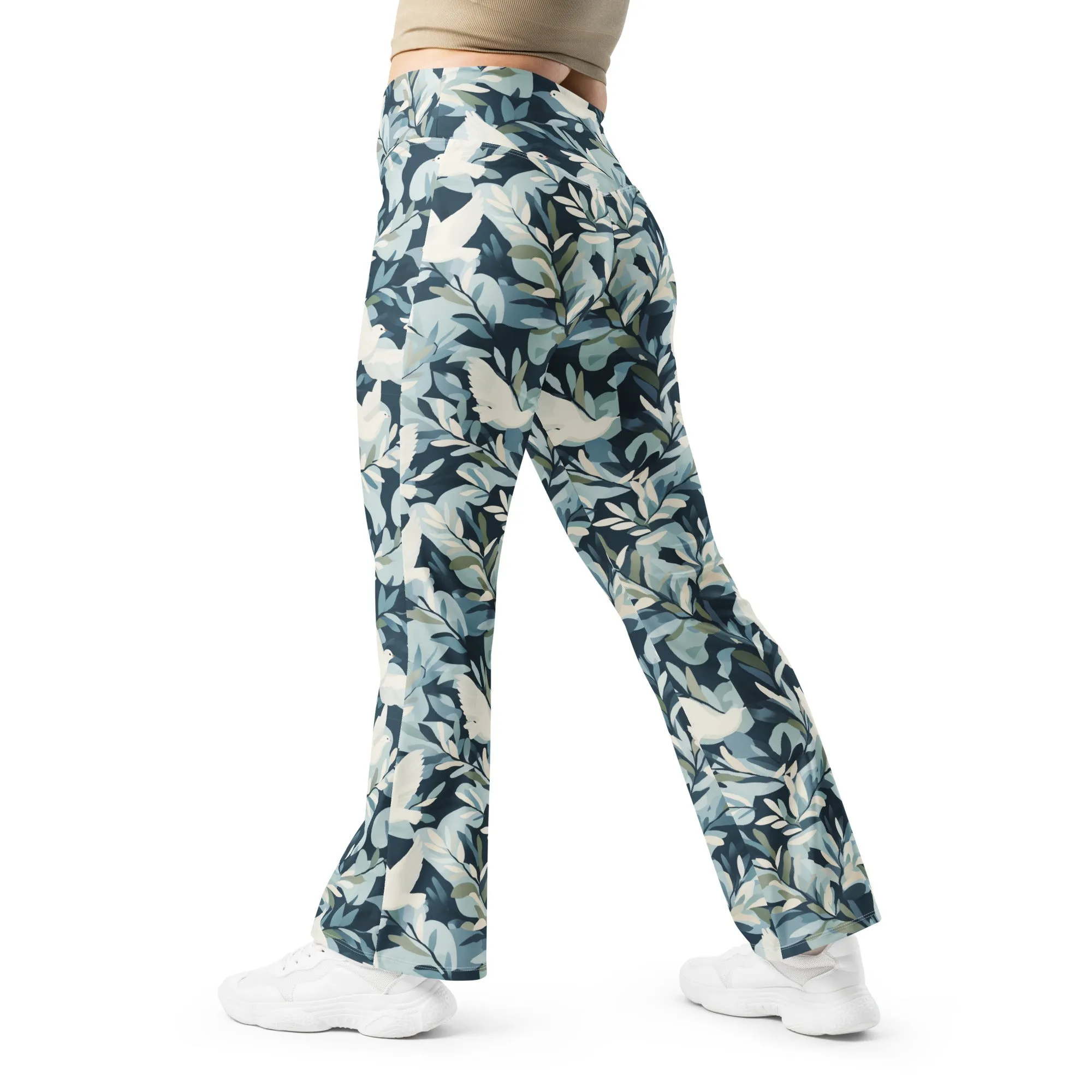 Recycled Flare leggings - PeaceBlast