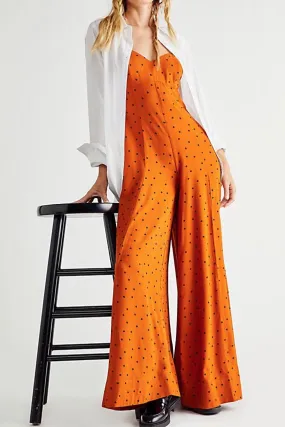 Rust Summer Jamboree Jumpsuit