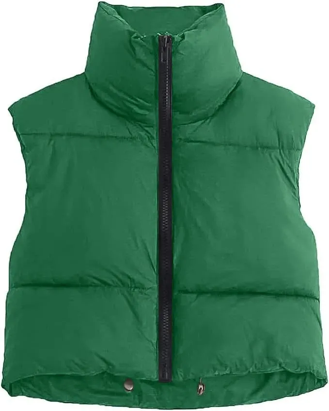 Short Cotton Down Vest | Arctique