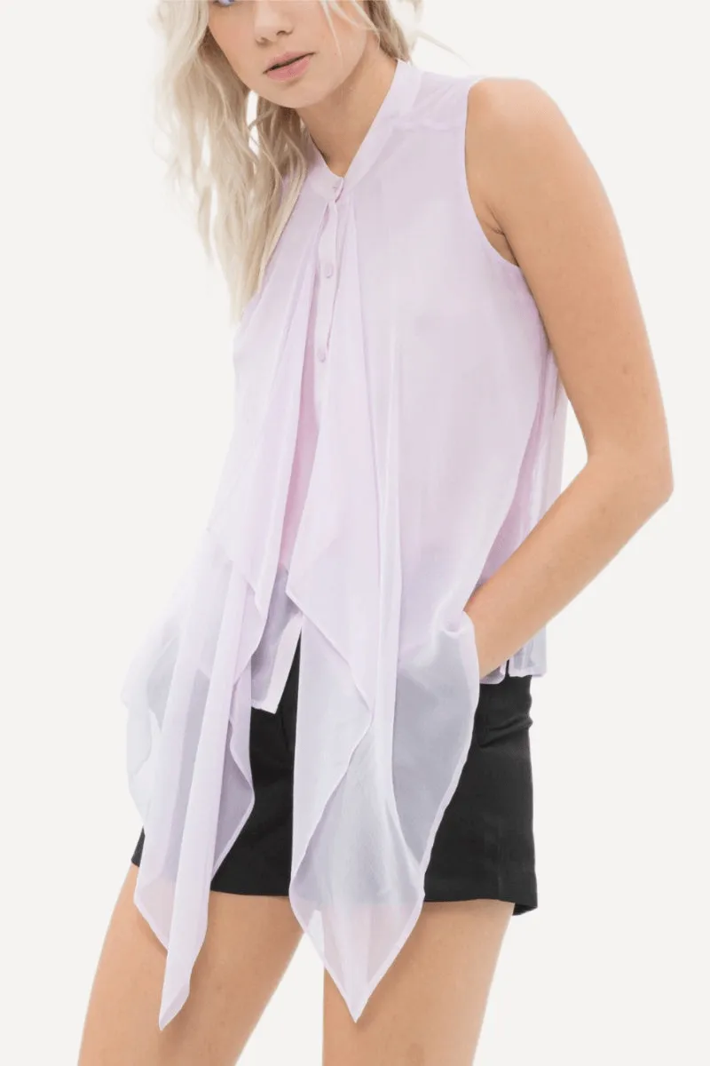 Silk Drape Blouse