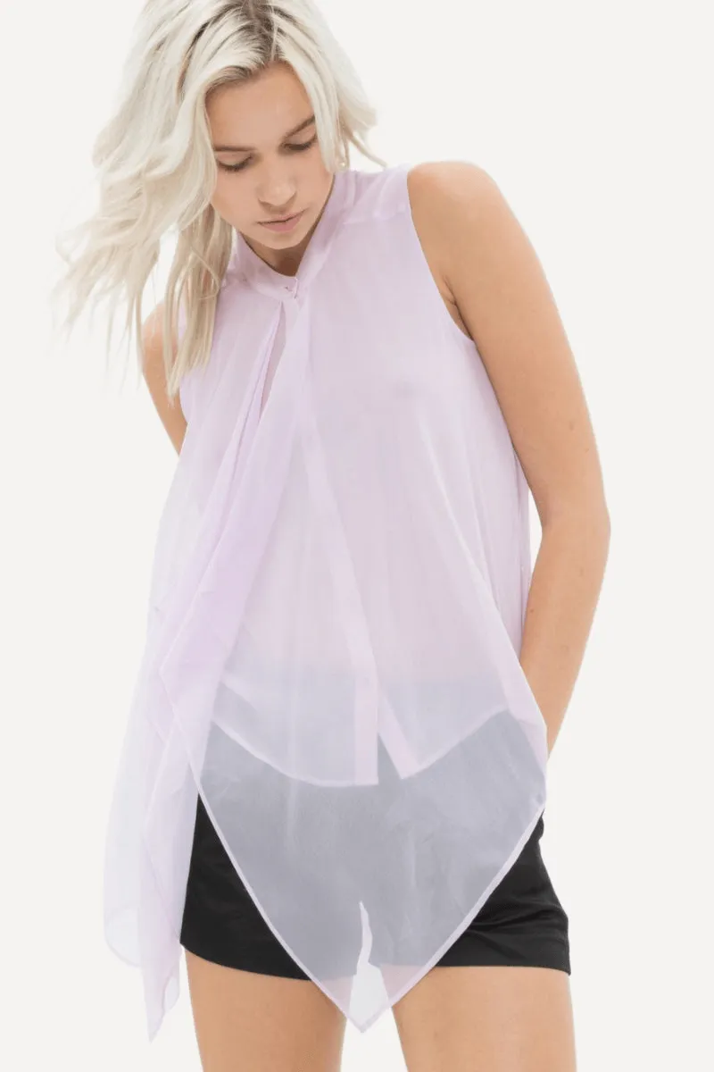 Silk Drape Blouse