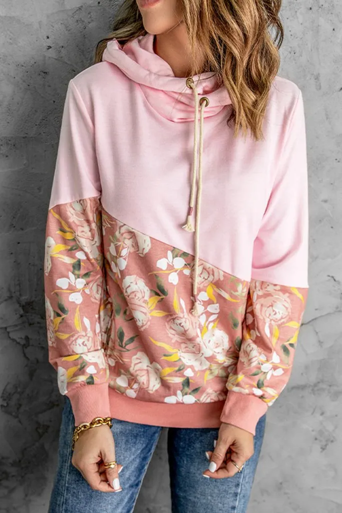 Spring Time Women’s Floral Hoodie