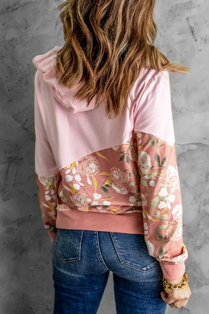 Spring Time Women’s Floral Hoodie